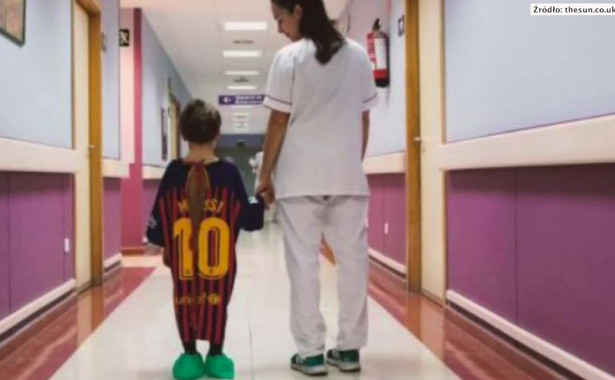 Drugie życie piłkarskich koszulek: szlafroki szpitalne dla chorych dzieci
