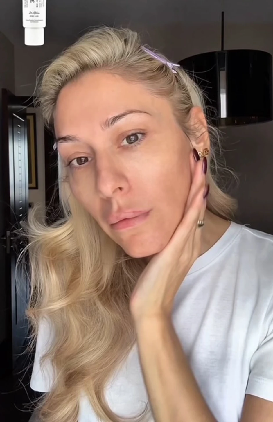 Kristina Radenković bez šminke