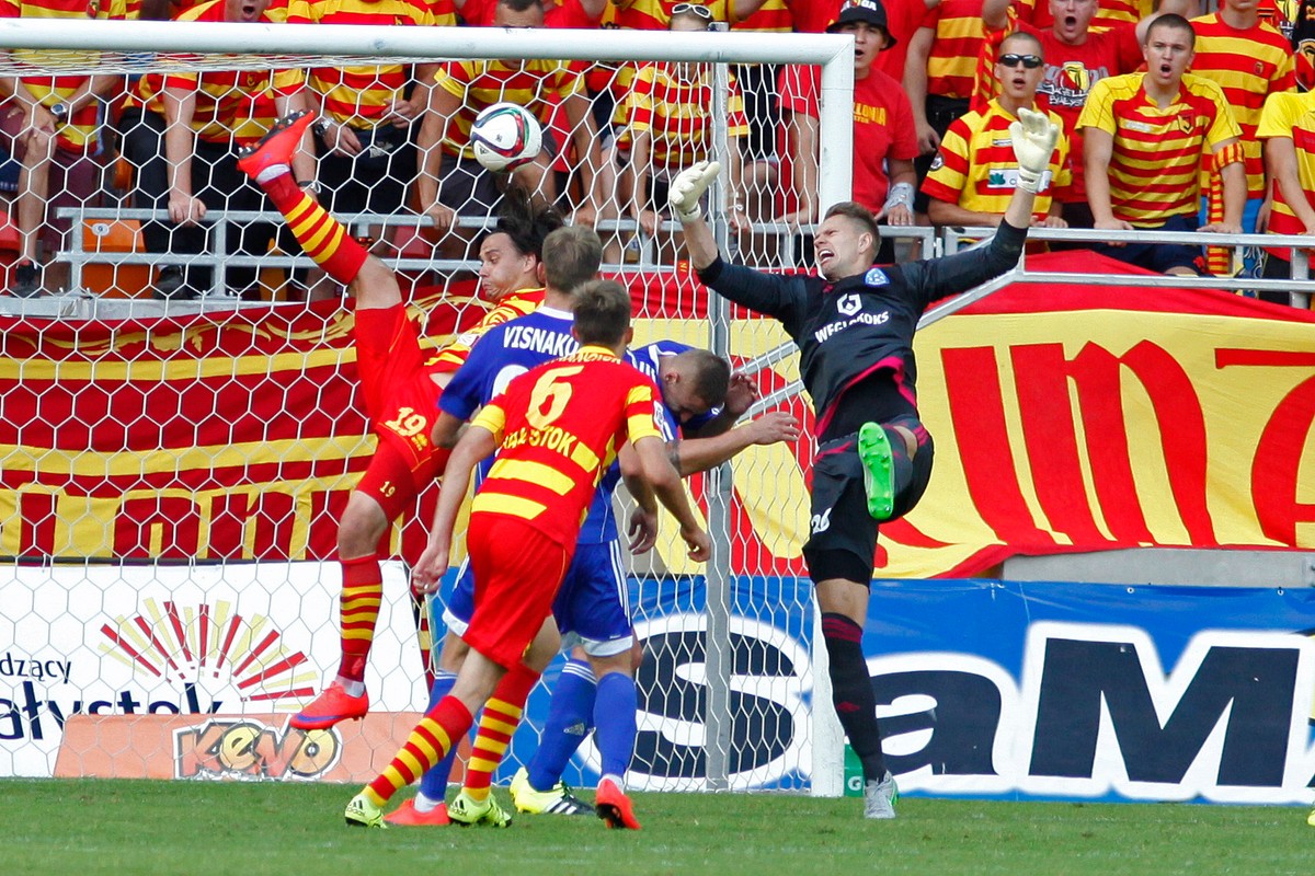 Ekstraklasa: Jagiellonia Białystok - Ruch Chorzów 2:1