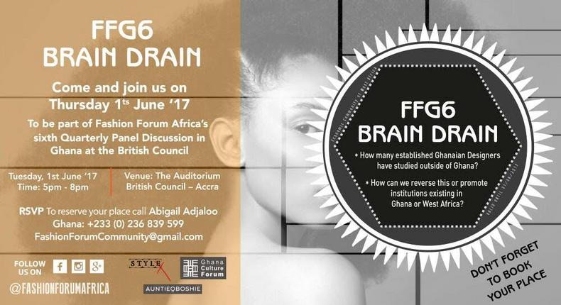 Fashion Forum Ghana (FFG) aims to build on and continue this educational path with its quarterly fashion talk series which gathers fashion professionals to attain informative education, share ideas, and discuss important topics that are significant to building Ghana’s Fashion Industry. 