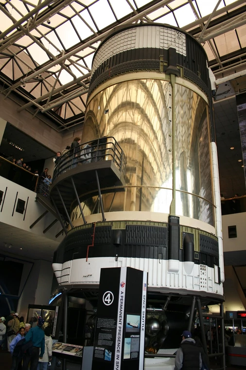 Skylab B na wystawie w muzeum
