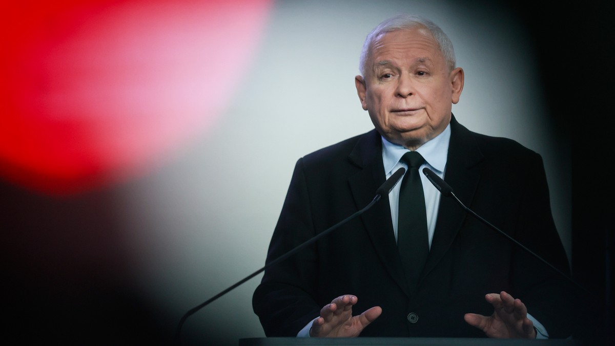 Prezes PiS Jarosław Kaczyński