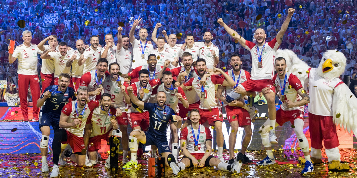 Polacy po raz pierwszy w historii wygrali rozgrywki Ligi Narodów w 2023 r. W finale, który odbył się w gdańskiej Ergo Arenie, pokonaliśmy Amerykanów 3:1.