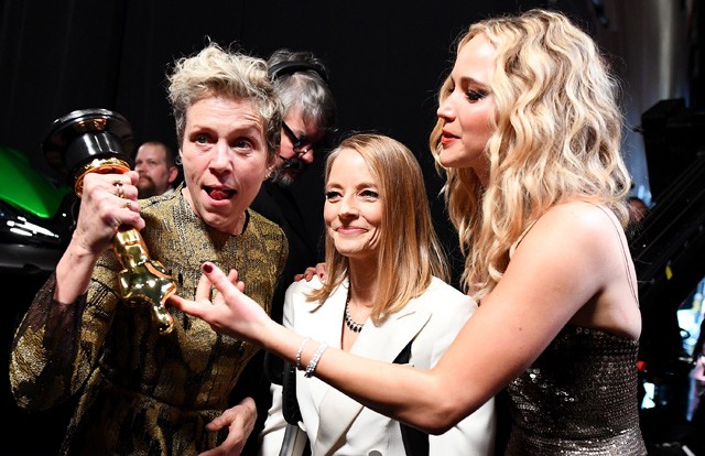 Frances McDormand, Jodie Foster és Jennifer Lawrence