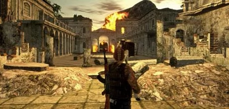 Screen z gry "Mercenaries 2: World in Flames" (wersja na PS 3)