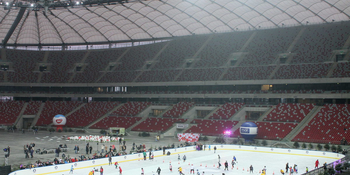Lodowisko na Stadionie Narodowym już otwarte