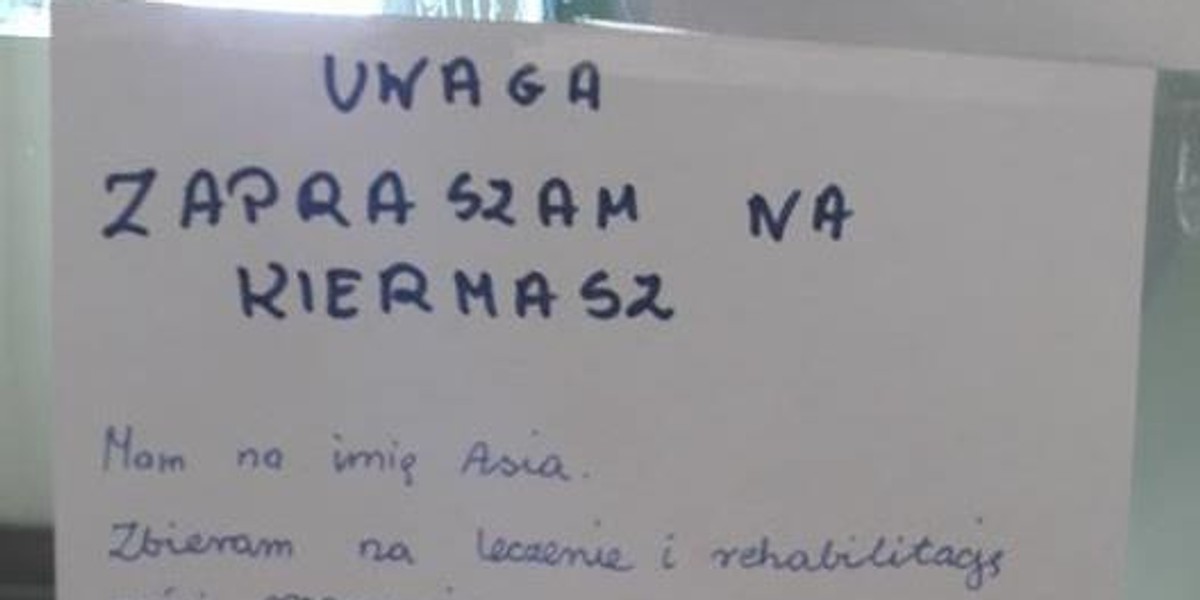 Mała Asia prosi o pomoc dla mamy. Podbiła serca internautów