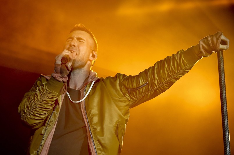 Adam Levine i Maroon 5 po raz pierwszy zagrają w Polsce