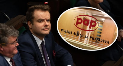 Rafał Bochenek zarzuca PAP cenzurę. Agencja odpowiada: "sprzeczne ze zwykłą przyzwoitością"