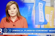 Danuta Holecka na antenie TV Republika.