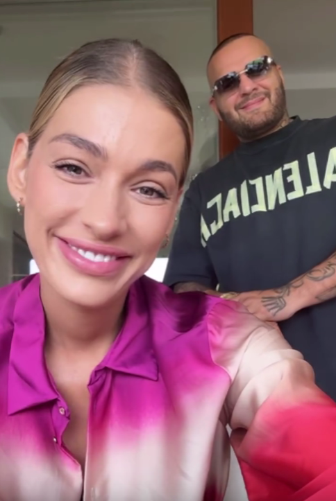 Jasmina Alagič a raper Rytmus.