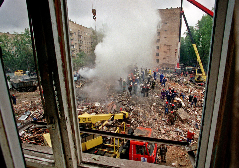 Akcja ratunkowa po zamachu w Moskwie 13 września 1999 r.