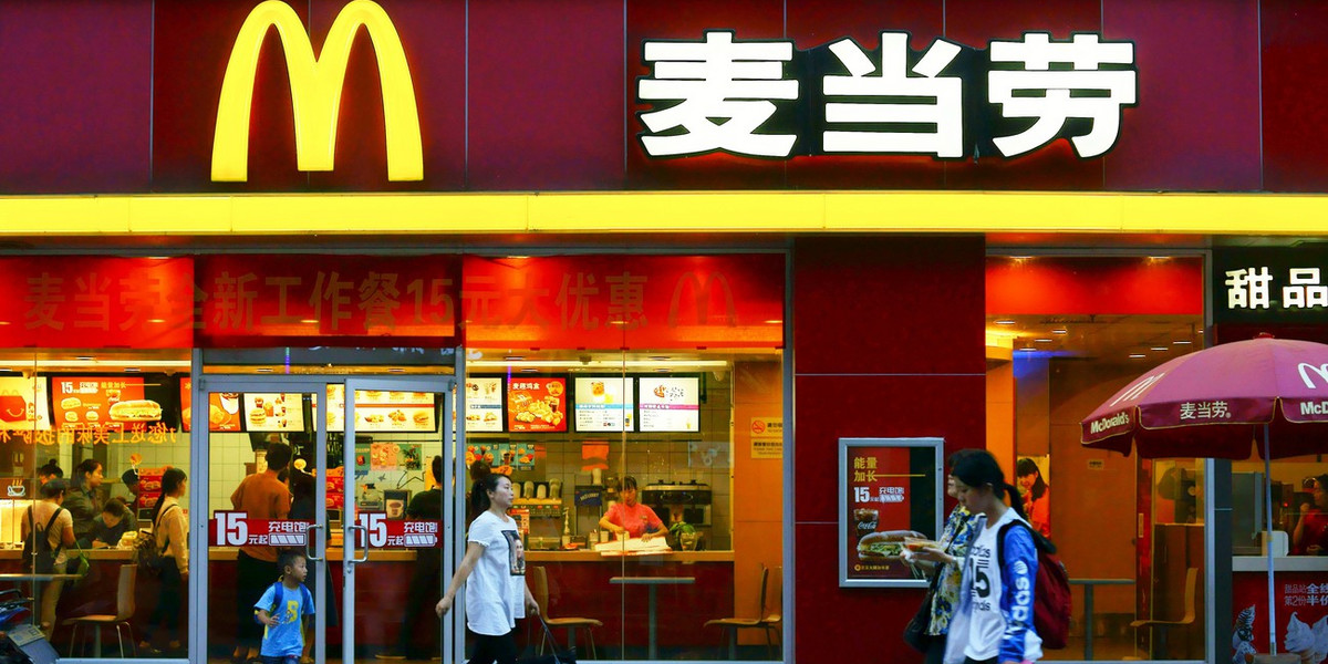 McDonald's w Chinach sprzedaje swoje lokale