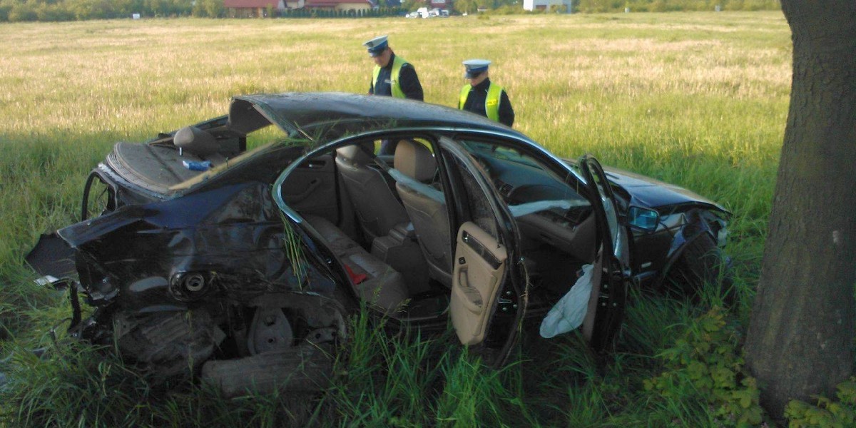 Wypadek pod Nysą. 4 osoby ranne 