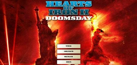 Screen z gry "Hearts of Iron II: Doomsday"