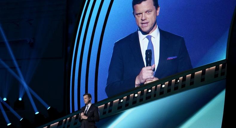 Willie Geist was among news personalities featured at NBCUniversal 's 2023 Upfront.Zach Dilgard/NBCUniversal via Getty Images