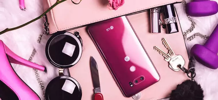 LG V30 Raspberry Rose na Dzień Kobiet