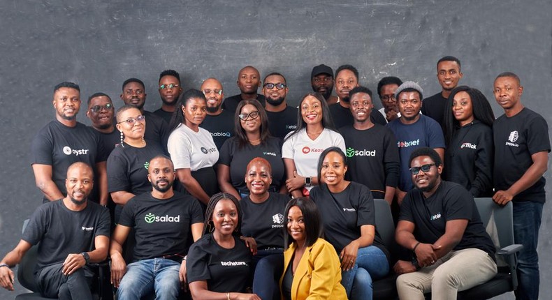 2023 co-hort members of the ARM Labs Lagos Techstars Accelerator