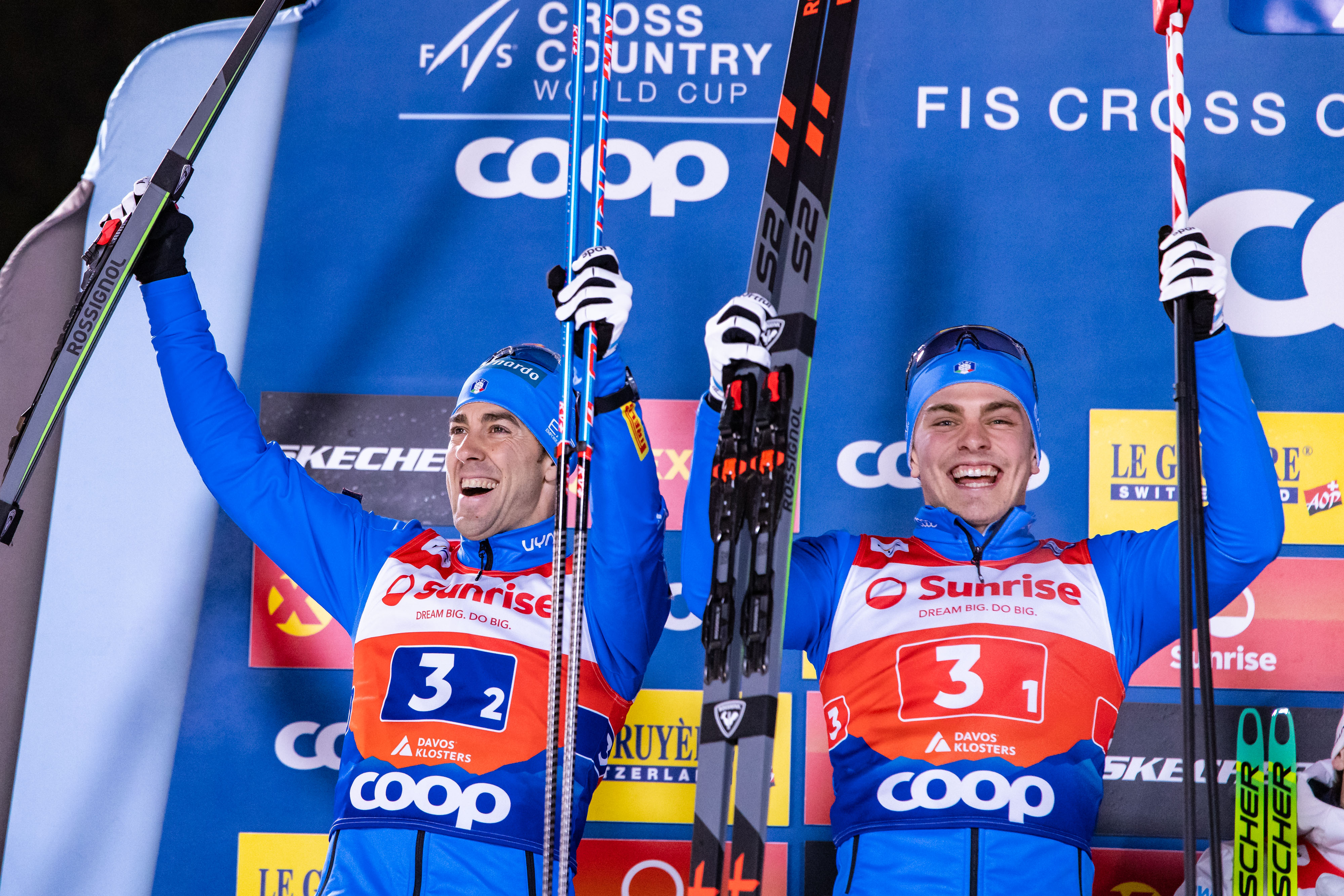 Pellegrino secondo a Davos: solo 3 centesimi dal vincitore