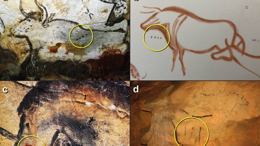 Rozszyfrowano tajemnicze symbole na malowidłach naskalnych sprzed 20 tys. lat?, fot. Bacon et al./Cambridge Archaeological Journal