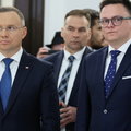 Uchwała w sprawie TVP. Prezydent Duda wysłał list do marszałka Hołowni
