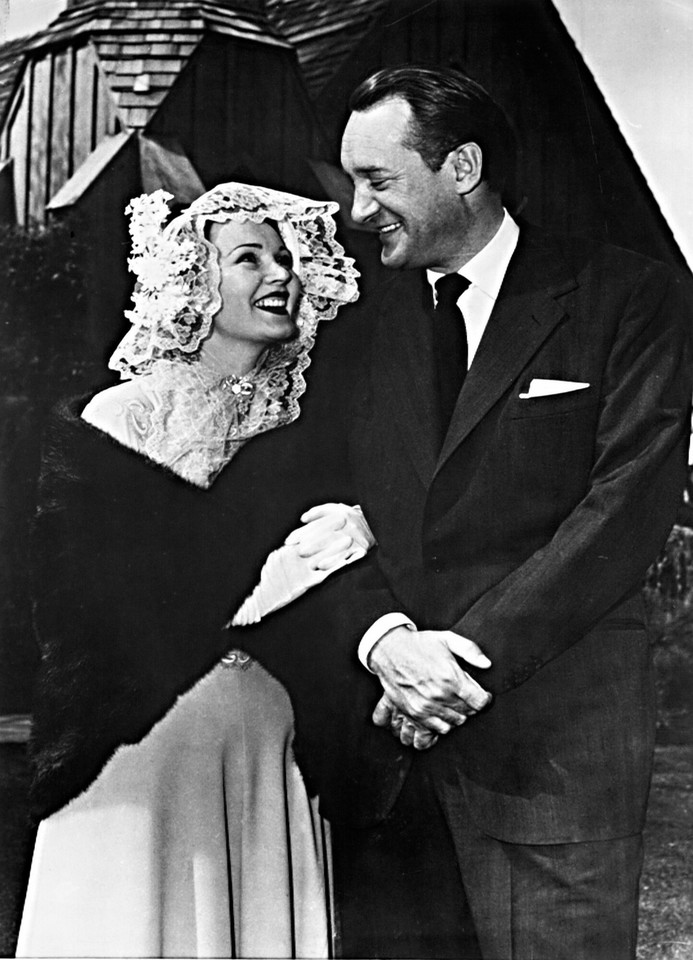 Zsa Zsa Gabor i jej drugi mąż, George Sanders (1949)