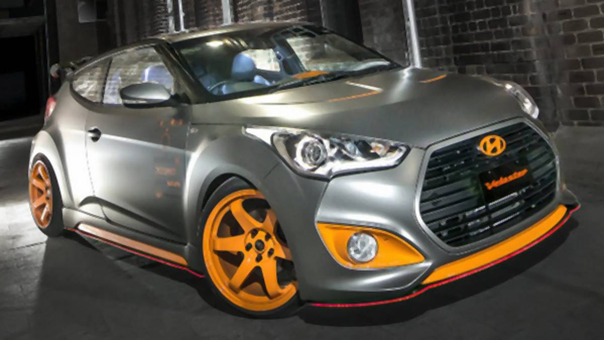Zmodyfikowany Hyundai Veloster chce konkurować z DS3