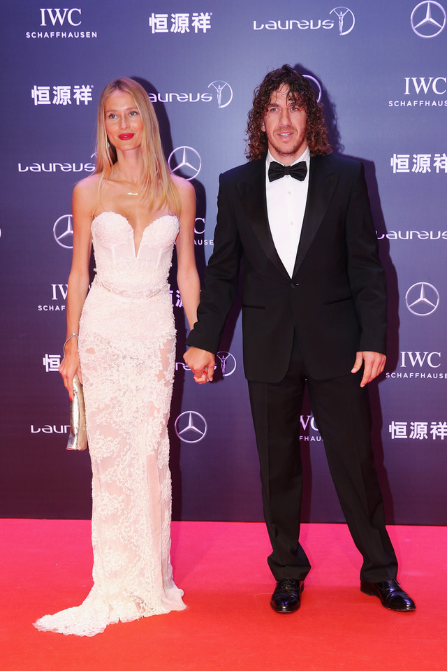 Carles Puyol i Vanessa Lorenzo