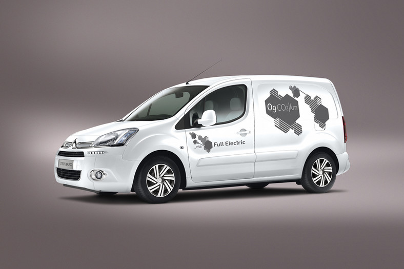 Elektryczne Citroen Berlingo i Peugeot Partner