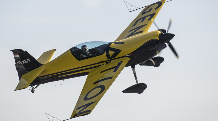 A teljes egészében magyar fejlesztésű repülő bármely géppel felveszi a versenyt /Fotó: MTI/Újvári Sándor