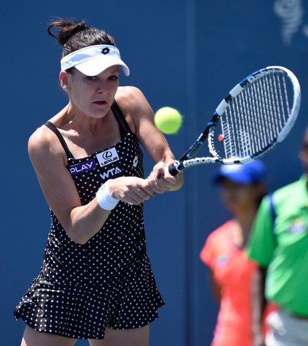 Sukienka w grochy nie przyniosła szczęścia Agnieszce Radwańskiej