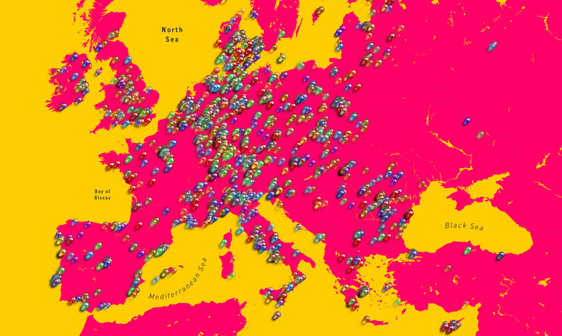 Mapa Earth Speakr