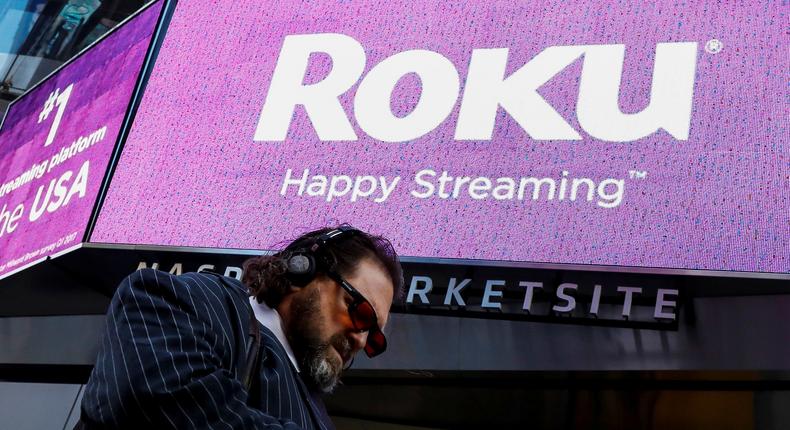 Roku stock nasdaq