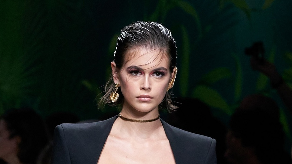 Kaia Gerber na Fashion Week w Mediolanie