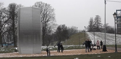 Największa na świecie wieża antysmogowa stanęła w Krakowie