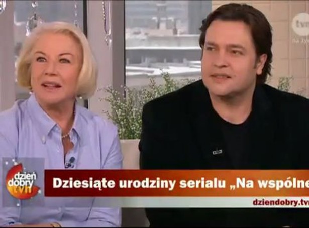 Bożena Dykiel w programie na żywo: TVN pożydził na kalendarz