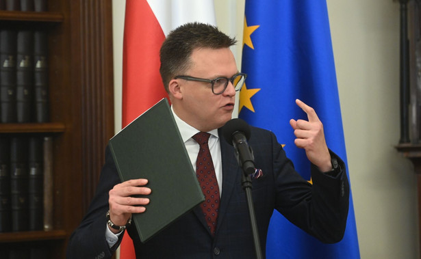 Specjalne posiedzenie Sejmu. Marszałek Hołownia podjął decyzję