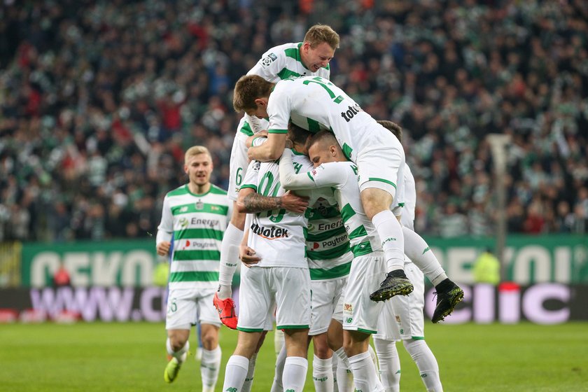 Pilka nozna. Ekstraklasa. Lechia Gdansk - Lech Poznan. 06.04.2019