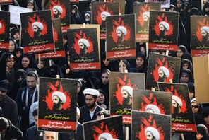 Anti-Saudi Arabia demonstration in Tehran