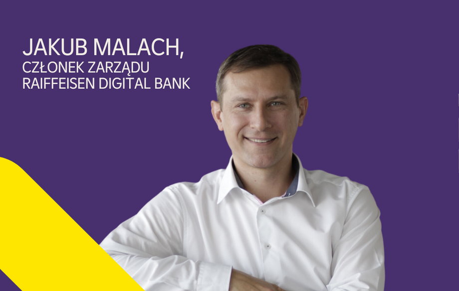 Jakub Malach, Członek Zarządu Raiffeisen Digital Bank.