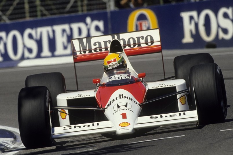 Ayrton Senna, Grand Prix Australii, rok 1989