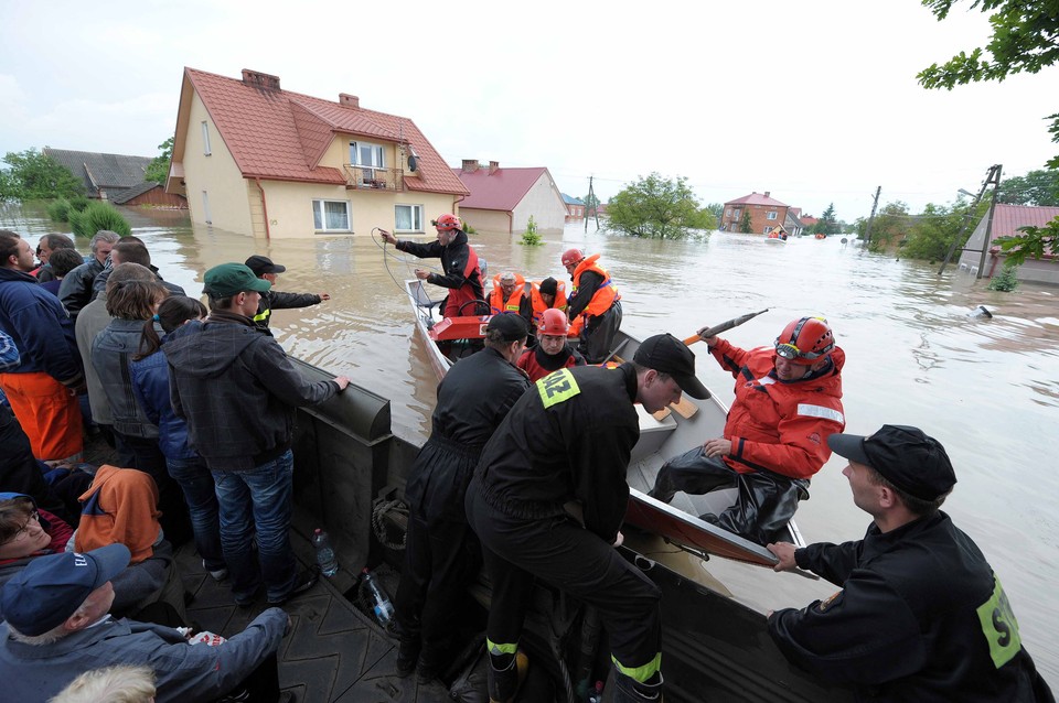 SOKOLINIKI POWÓDŹ EWAKUACJA