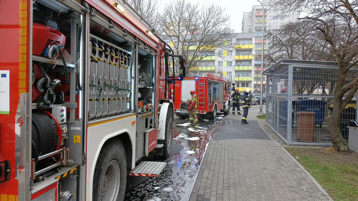 Wybuch i pożar w jednym z mieszkań w Opolu. Jedna osoba w szpitalu