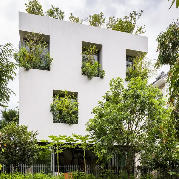 Stepping Park House proj. Vo Trong Nghia Architects