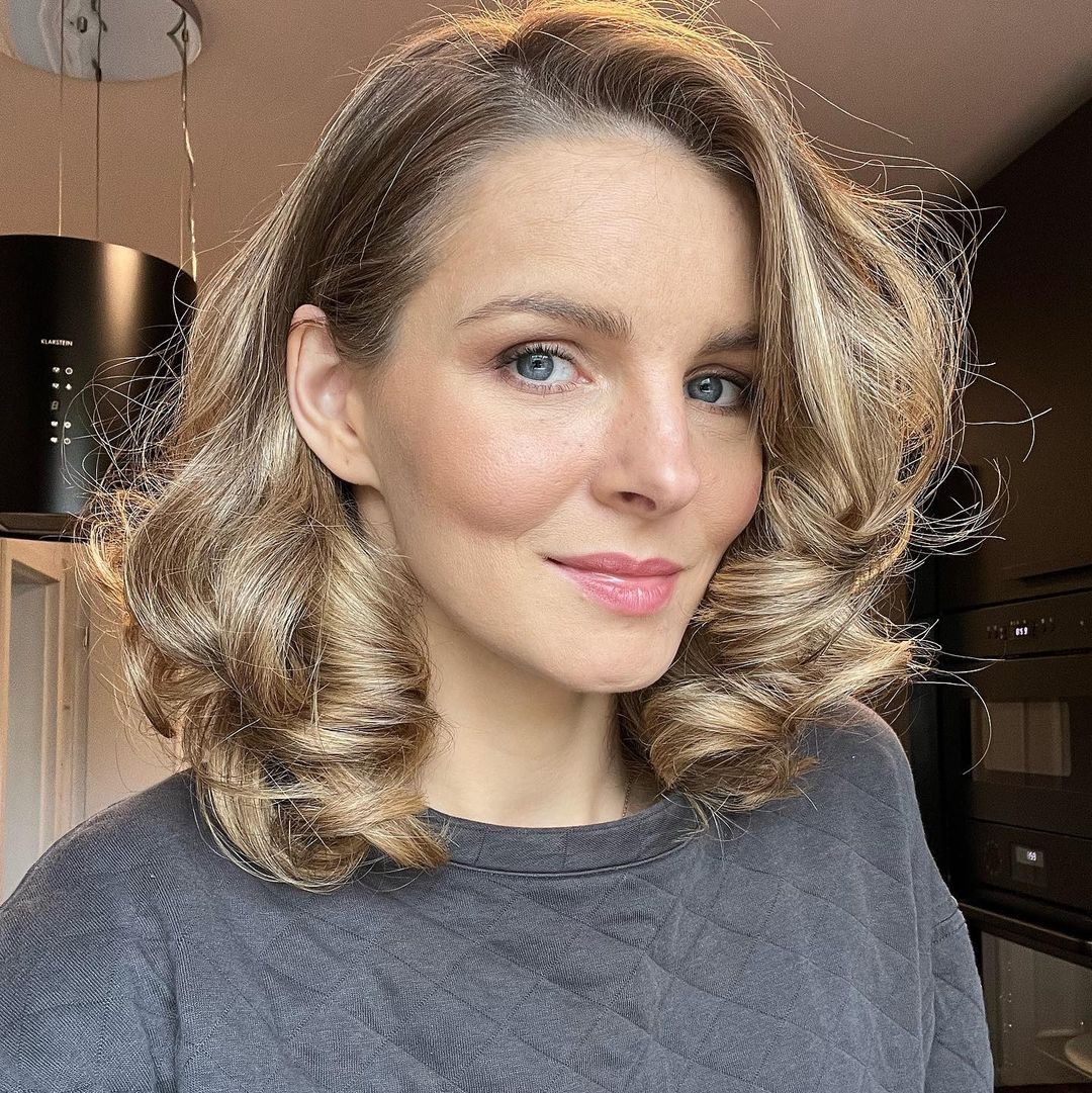 Herečka Monika Szabó.