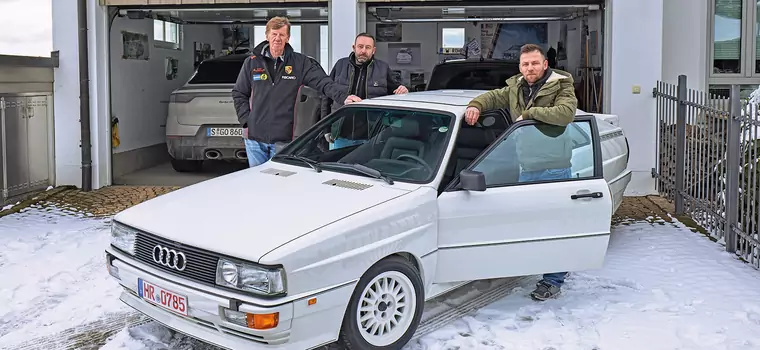 Audi quattro — samochód służbowy Waltera Röhrla uratowany