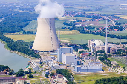 Wyciek w elektrowni jądrowej w Niemczech