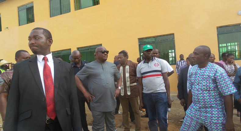 Nyesom Wike on project tour