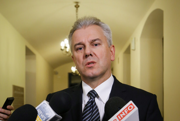 Minister sprawiedliwości Cezary Grabarczyk