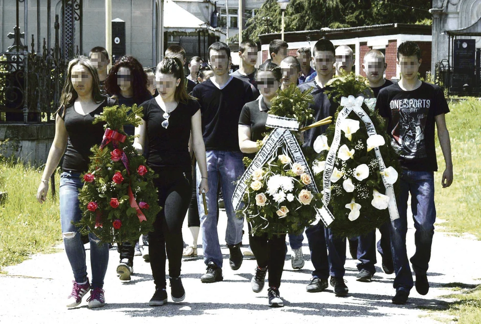 Prijatelji su došli da se oproste od drugarice